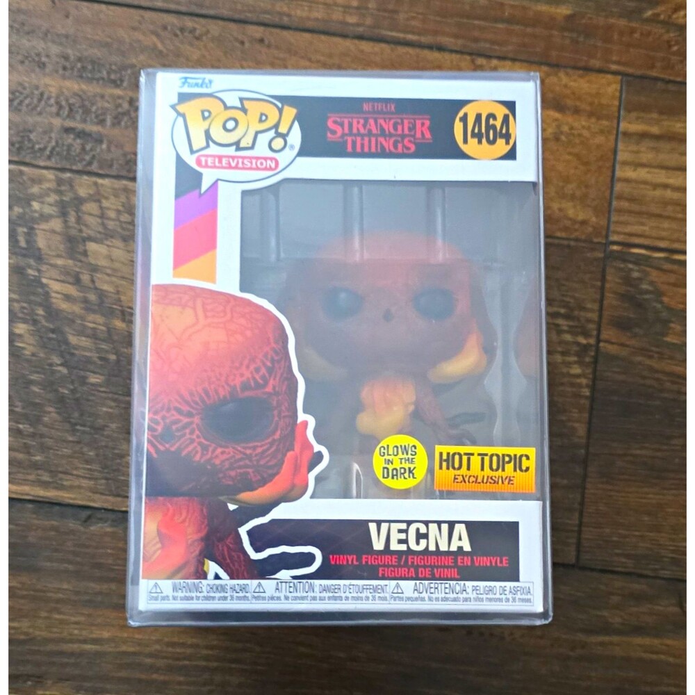 Funko Pop! Television Stranger Things Vecna #1464 Hot Topic Exclusive Glow